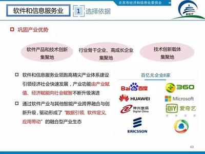 北京園區必看！官方解讀十大高精尖產業，深度解析各區軟件與信息服務布局重點